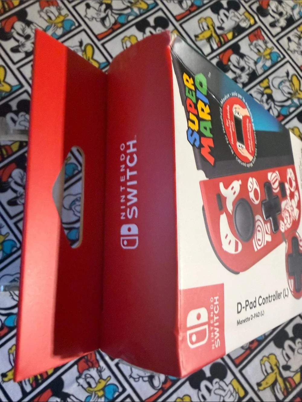 Nintendo Super Mario Red Left D-Pad Controller for Switch HORI Nintendo New